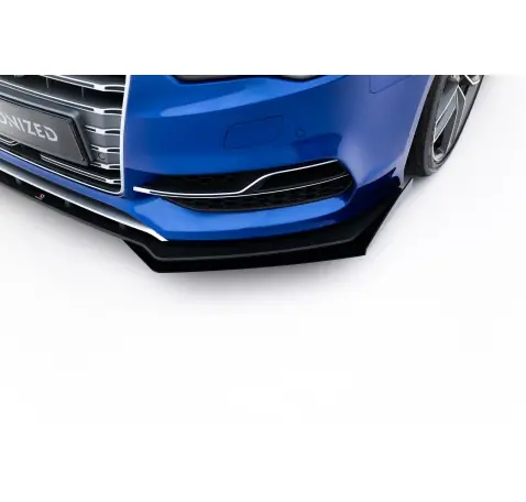 Street Pro Lame Du Pare-Chocs Avant + Flaps Audi S3 / A3 S-Line Sedan 8V