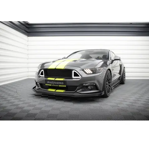 Street Pro Lame Du Pare-Chocs Avant + Flaps Ford Mustang GT Mk6