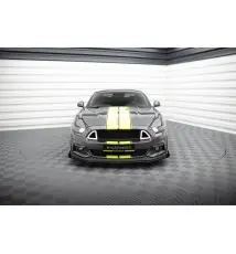 Street Pro Lame Du Pare-Chocs Avant + Flaps Ford Mustang GT Mk6