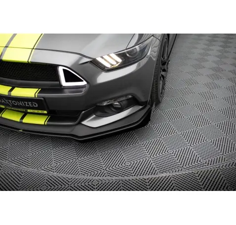 Street Pro Lame Du Pare-Chocs Avant + Flaps Ford Mustang GT Mk6