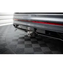 Arriere Splitter (avec une barre verticale) Volkswagen Tiguan Allspace R-Line Mk2 Facelift