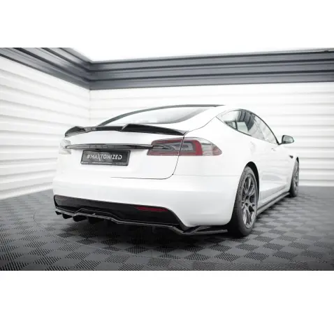 Spoiler Cap 3D Tesla Model S Plaid Mk1 Facelift