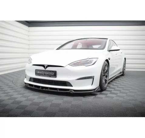 Lame Du Pare-Chocs Avant V.1 Tesla Model S Plaid Mk1 Facelift