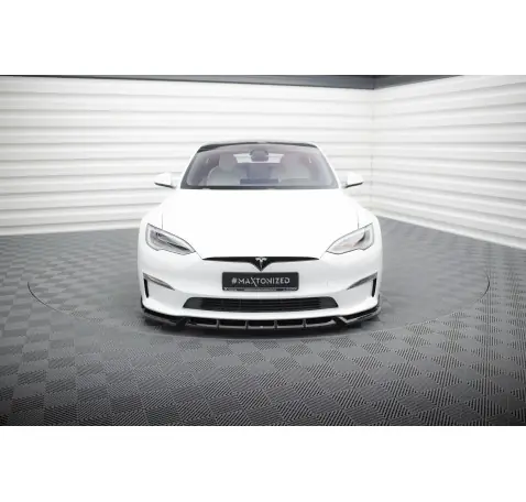 Lame Du Pare-Chocs Avant V.1 Tesla Model S Plaid Mk1 Facelift