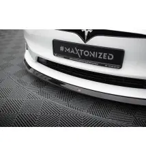 Lame Du Pare-Chocs Avant V.2 Tesla Model S Plaid Mk1 Facelift