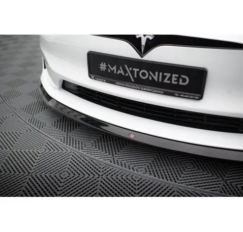 Lame Du Pare-Chocs Avant V.2 Tesla Model S Plaid Mk1 Facelift