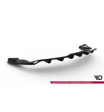 Arriere Splitter (avec une barre verticale) V.1 Tesla Model S Plaid Mk1 Facelift