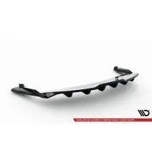 Arriere Splitter (avec une barre verticale) V.2 Tesla Model S Plaid Mk1 Facelift