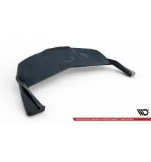 Arriere Splitter (avec une barre verticale) V.2 Tesla Model S Plaid Mk1 Facelift