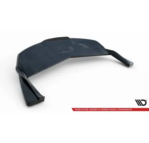 Arriere Splitter (avec une barre verticale) V.2 Tesla Model S Plaid Mk1 Facelift