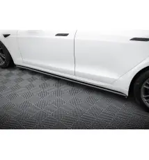 Rajouts Des Bas De Caisse V.2 Tesla Model S Plaid Mk1 Facelift