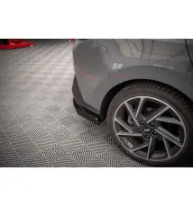 Street Pro Lame Du Pare Chocs Arriere + Flaps Hyundai I30 Fastback N-Line Mk3 Facelift