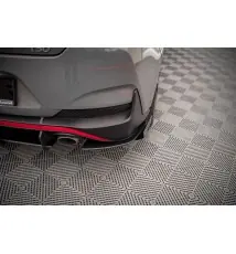 Street Pro Lame Du Pare Chocs Arriere + Flaps Hyundai I30 Fastback N-Line Mk3 Facelift