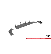 Street Pro Lame Du Pare Chocs Arriere + Flaps Hyundai I30 Fastback N-Line Mk3 Facelift