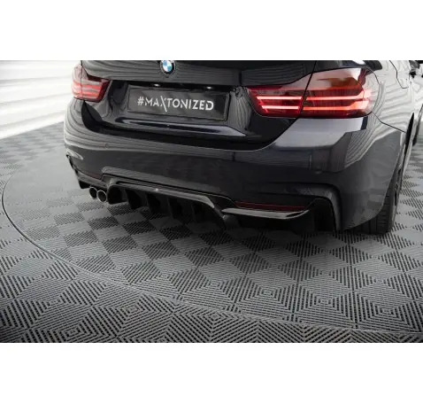 Diffuseur Arrière Complet BMW 4 Coupe / Gran Coupe / Cabrio M-Pack F32 / F36 / F33 (Version avec échappement d'un côté)