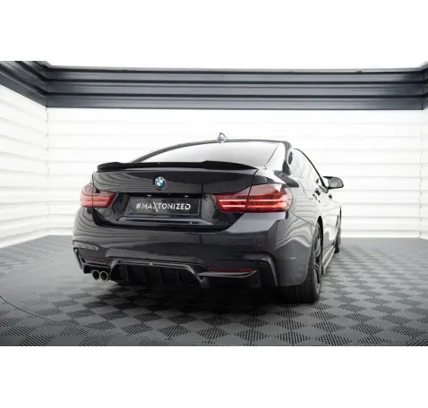 Diffuseur Arrière Complet BMW 4 Coupe / Gran Coupe / Cabrio M-Pack F32 / F36 / F33 (Version avec échappement d'un côté)