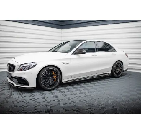 Rajouts Des Bas De Caisse V.2 Mercedes-AMG C63 Sedan / Estate W205 / S205