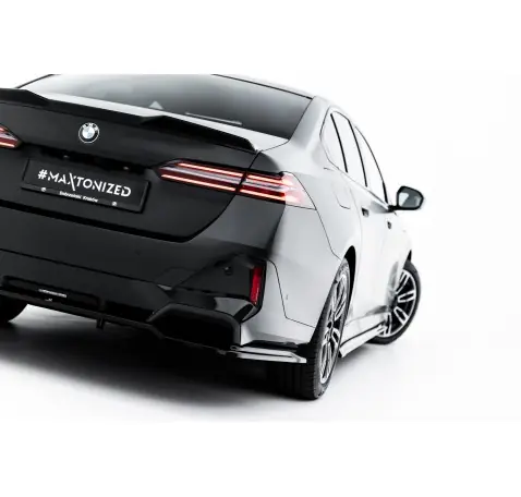 Arriere Splitter (avec une barre verticale) V.1 BMW 5 / i5 M-Pack Sedan / Touring G60 / G61