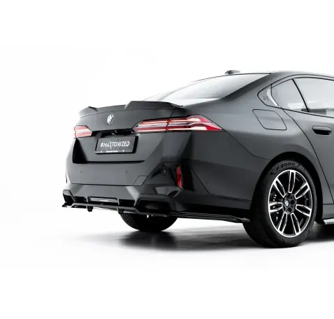 Arriere Splitter (avec une barre verticale) V.1 BMW 5 / i5 M-Pack Sedan / Touring G60 / G61