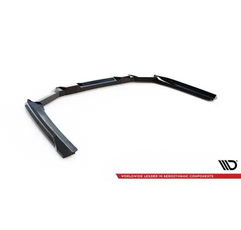 Arriere Splitter (avec une barre verticale) V.1 BMW 5 / i5 M-Pack Sedan / Touring G60 / G61