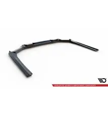 Arriere Splitter (avec une barre verticale) V.2 BMW 5 / i5 M-Pack Sedan / Touring G60 / G61