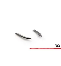 Fibre de Carbone Lames De Pare-Chocs Arrière Latérales V.2 Audi RS3 Sedan 8Y