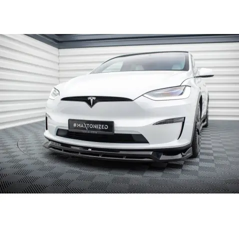Lame Du Pare-Chocs Avant V.1 Tesla Model X Mk1 Facelift