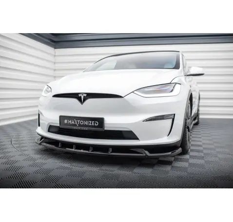 Lame Du Pare-Chocs Avant V.2 Tesla Model X Mk1 Facelift
