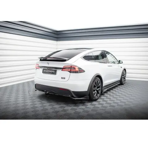 Arriere Splitter (avec une barre verticale) Tesla Model X Mk1 Facelift