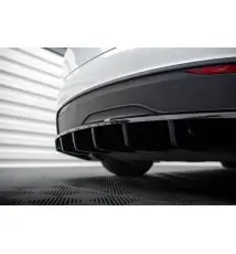 Arriere Splitter (avec une barre verticale) Tesla Model X Mk1 Facelift
