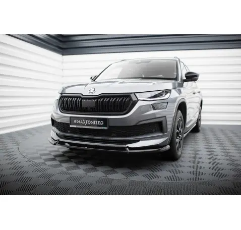 Lame Du Pare-Chocs Avant V.1 Skoda Kodiaq Sportline Mk1 Facelift