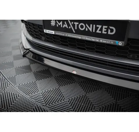 Lame Du Pare-Chocs Avant V.1 Skoda Kodiaq Sportline Mk1 Facelift