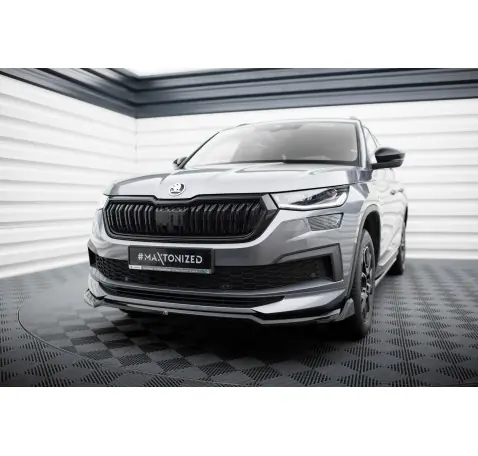 Lame Du Pare-Chocs Avant V.2 Skoda Kodiaq Sportline Mk1 Facelift