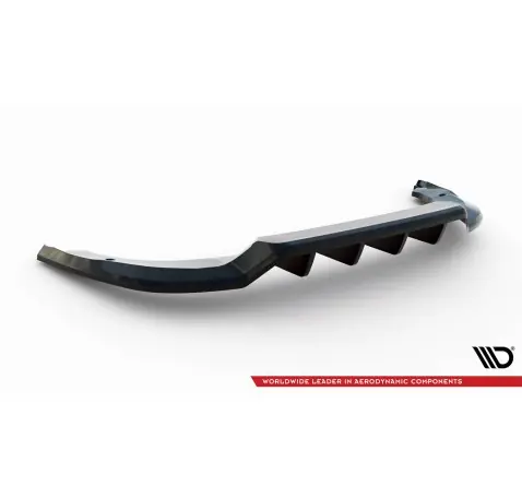 Arriere Splitter (avec une barre verticale) Skoda Kodiaq Sportline Mk1 / Mk1 Facelift