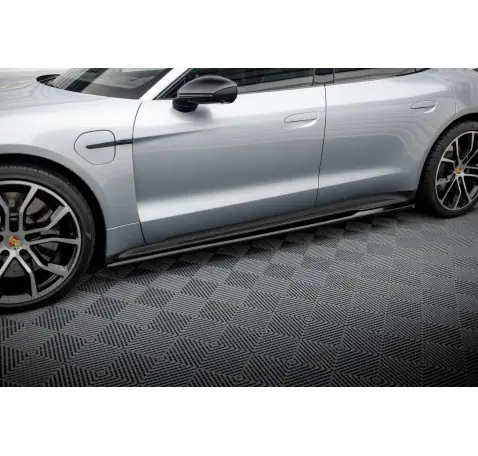 Rajouts Des Bas De Caisse Porsche Taycan Sport Design / Taycan 4 Sport Design / Taycan 4S Design / Taycan GTS Sport Design Mk1