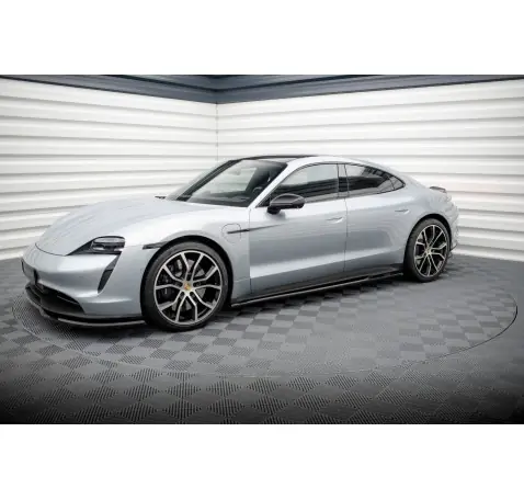 Rajouts Des Bas De Caisse Porsche Taycan Sport Design / Taycan 4 Sport Design / Taycan 4S Design / Taycan GTS Sport Design Mk1