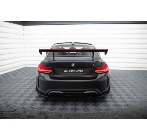 Carbon Spoiler With Internal Brackets Uprights BMW M2 F87 / 2 / 2 M-Pack F22