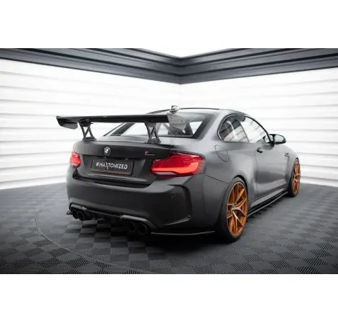 Carbon Spoiler With Internal Brackets Uprights BMW M2 F87 / 2 / 2 M-Pack F22