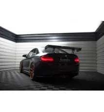 Carbon Spoiler With Internal Brackets Uprights + LED BMW M2 F87 / 2 / 2 M-Pack F22