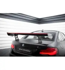 Carbon Spoiler With Internal Brackets Uprights + LED BMW M2 F87 / 2 / 2 M-Pack F22
