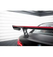 Carbon Spoiler With Internal Brackets Uprights + LED BMW M2 F87 / 2 / 2 M-Pack F22