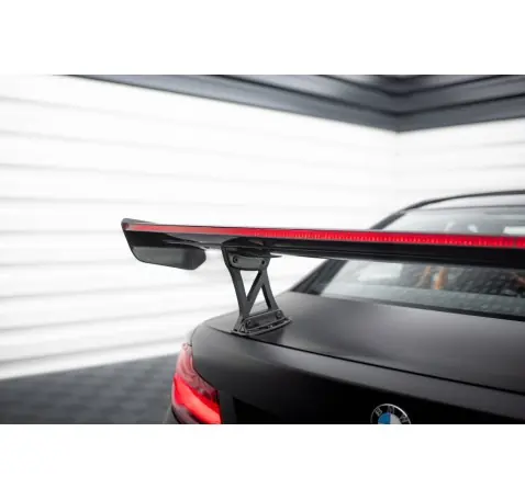 Carbon Spoiler With Internal Brackets Uprights + LED BMW M2 F87 / 2 / 2 M-Pack F22