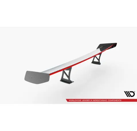 Carbon Spoiler With Internal Brackets Uprights + LED BMW M2 F87 / 2 / 2 M-Pack F22