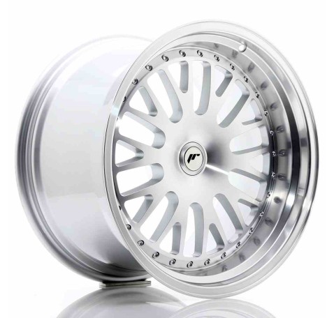 JR Wheels JR10 19x11 ET15-30 Blank Silver Machined Face