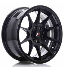 JR Wheels JR11 15x7 ET30 4x100/108 Glossy Black