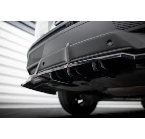 Arriere Splitter (avec une barre verticale) Peugeot 408 Mk1