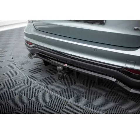 Arriere Splitter (avec une barre verticale) Audi A6 Allroad C8