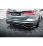 Arriere Splitter (avec une barre verticale) Audi A6 Allroad C8