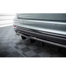 Arriere Splitter (avec une barre verticale) Audi A6 Allroad C8