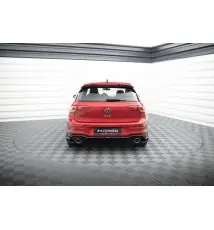 Rajout Du Pare-Chocs Arriere + Faux Pot D'échappement Volkswagen Golf GTE / R-Line Mk8 / Mk8 Facelift